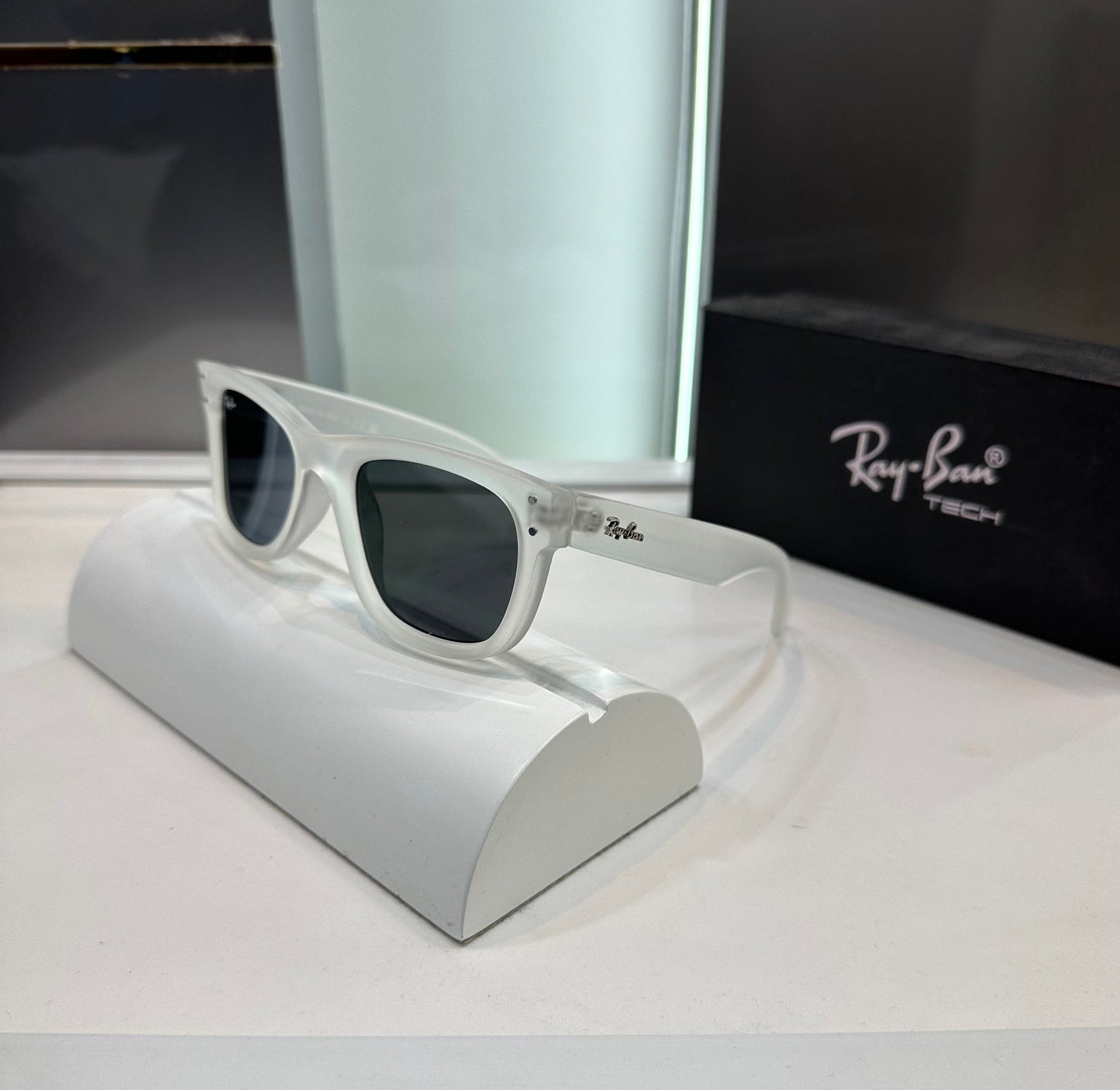 R B 502 Ice Black Ultimate Luxury Shade With OG Packaging