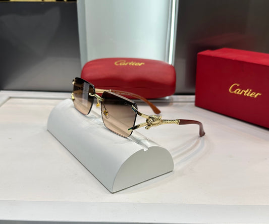 Cartie r 033 Brown Ultimate Luxury Shade With Original Packaging
