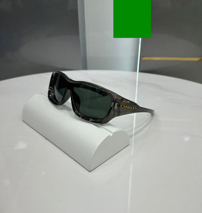 Oakle y 9493 Grey Green Ultimate Luxury Shade With Original Packaging