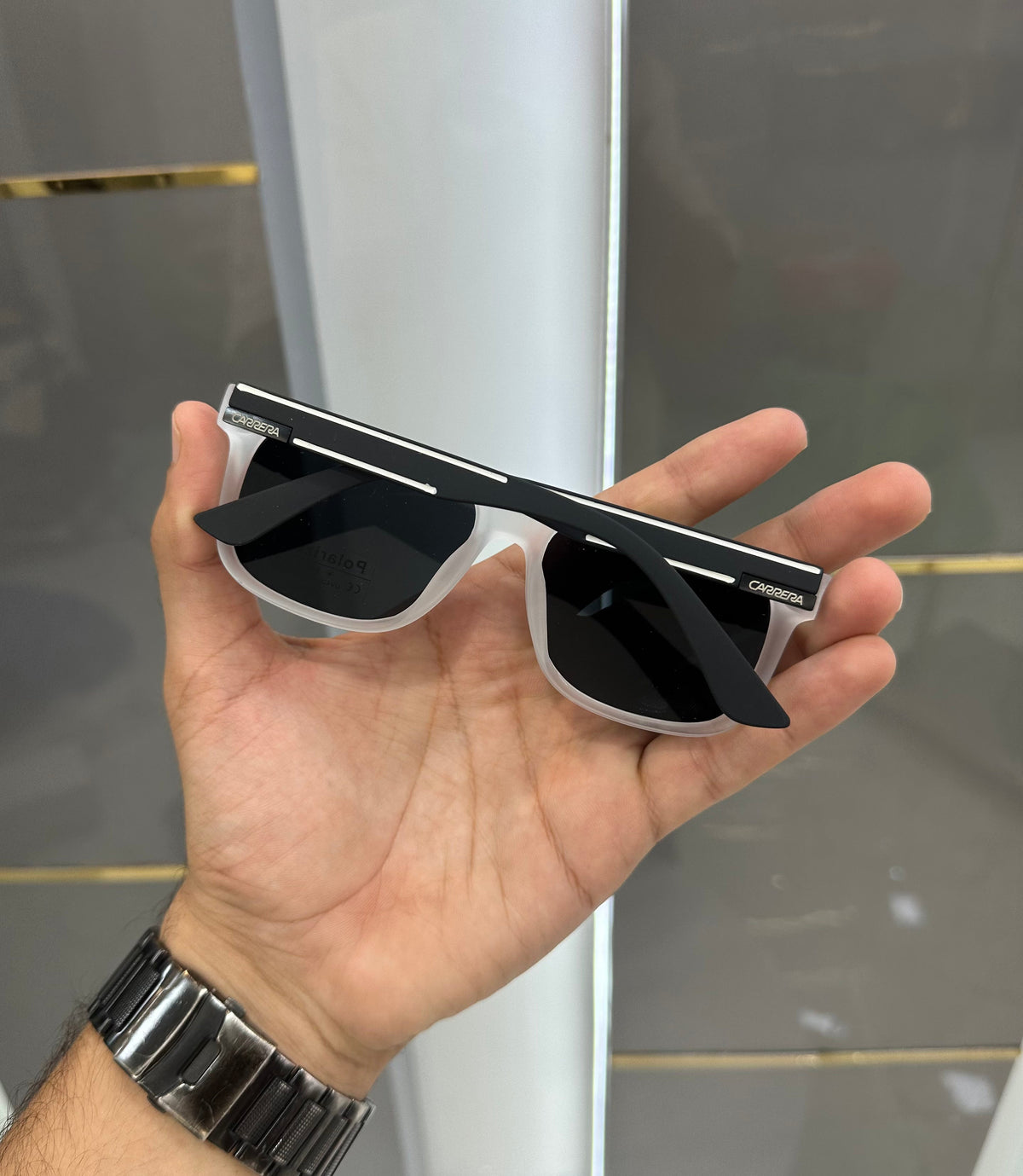Carrer a 0362 Ice Black Ultimate Luxury Shade With Original Packaging